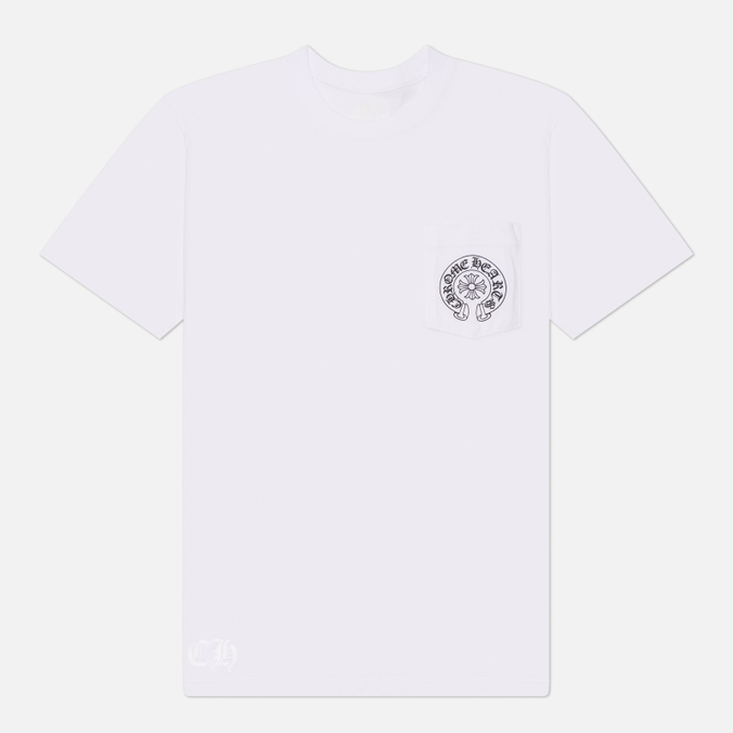 Мужская футболка Chrome Hearts Hong Kong Horseshoe Pocket