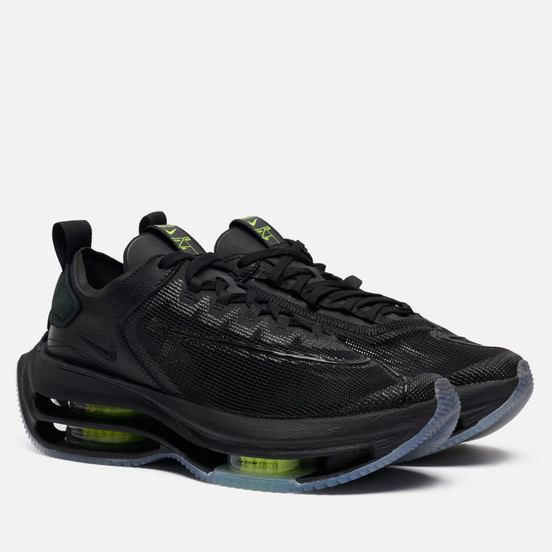 Женские кроссовки Nike Zoom Double Stacked Black/Volt/Black