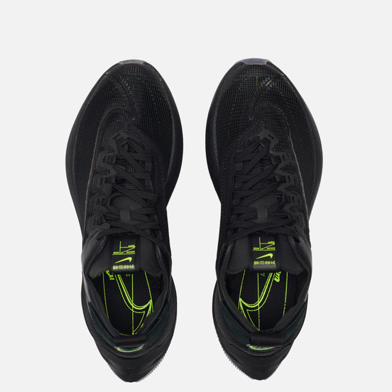 Женские кроссовки Nike Zoom Double Stacked Black/Volt/Black