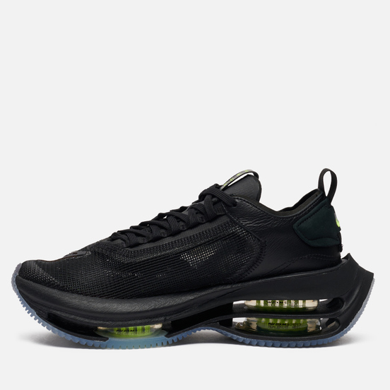 Женские кроссовки Nike Zoom Double Stacked Black/Volt/Black