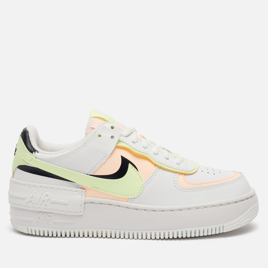 Женские кроссовки Nike Air Force 1 Shadow Summit White/Crimson Tint/Black