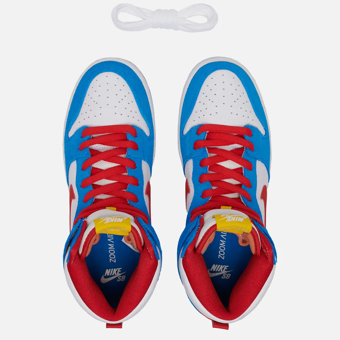 Nike SB Мужские кроссовки Dunk High Pro ISO Doraemon