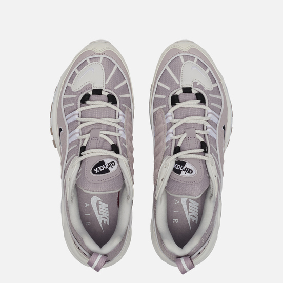 Женские кроссовки Nike Air Max 98 Silver Lilac/Black/Platinum Violet