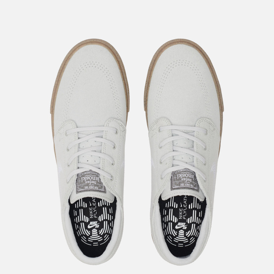 Мужские кроссовки Nike SB Zoom Stefan Janoski Flyleather Rm Pure Platinum/Pure Platinum
