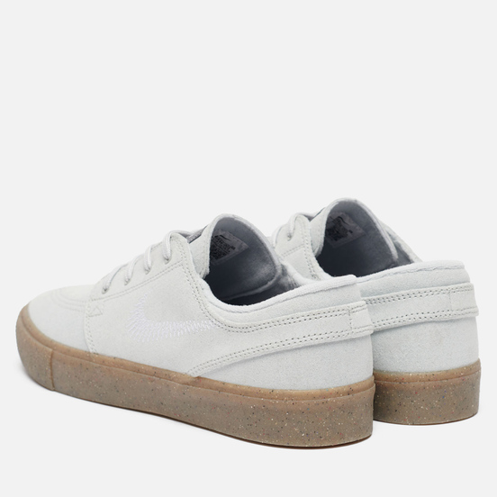 Мужские кроссовки Nike SB Zoom Stefan Janoski Flyleather Rm Pure Platinum/Pure Platinum