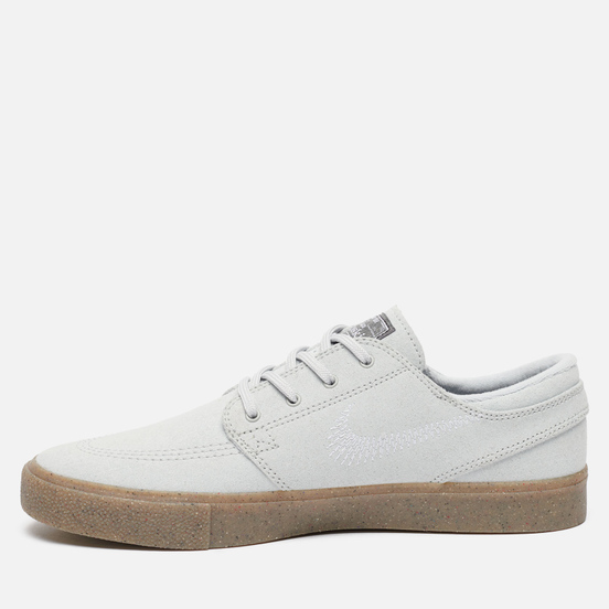 Мужские кроссовки Nike SB Zoom Stefan Janoski Flyleather Rm Pure Platinum/Pure Platinum