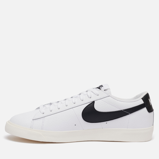 Мужские кроссовки Nike Blazer Low Leather White/Black/Sail