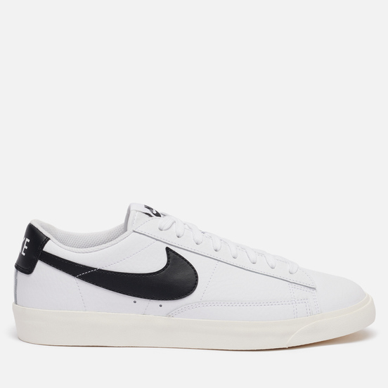 Мужские кроссовки Nike Blazer Low Leather White/Black/Sail