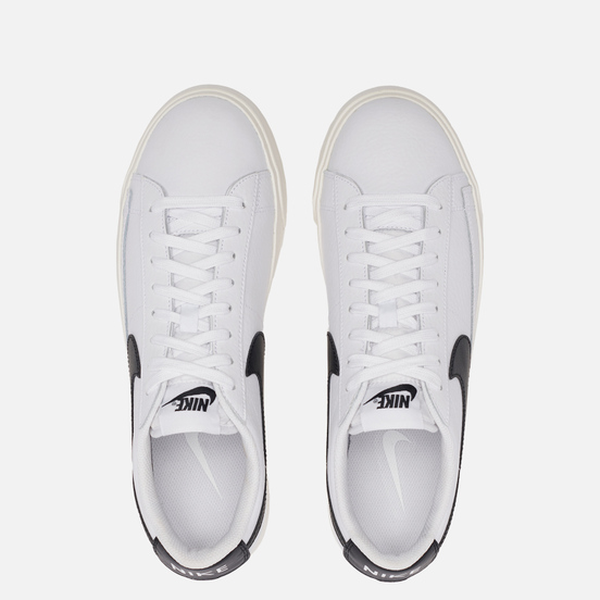 Мужские кроссовки Nike Blazer Low Leather White/Black/Sail