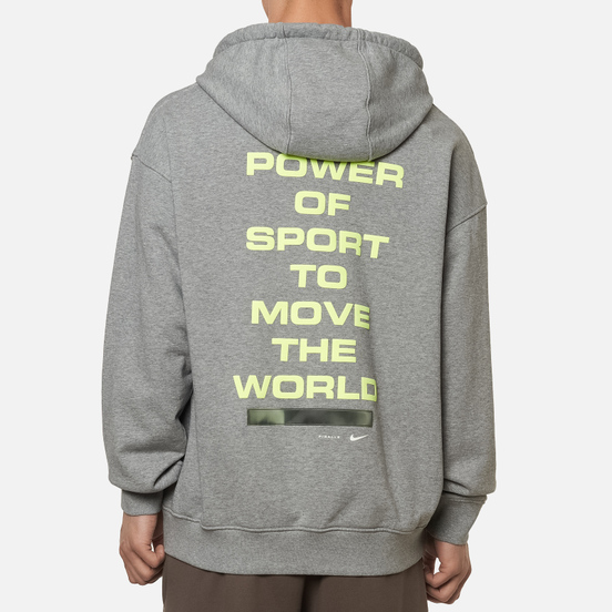 Мужская толстовка Nike x Pigalle NRG Hoodie Dark Grey Heather
