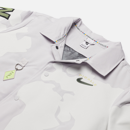 Мужская куртка ветровка Nike x Pigalle NRG Vast Grey