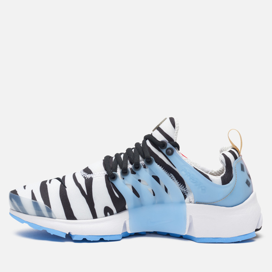 Кроссовки Nike Air Presto South Korea White/Metallic Gold/Black/Red Orbit