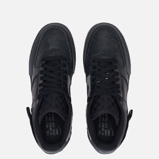 Кроссовки Nike Air Force 1 Type Black/Anthracite/Gum Light Brown