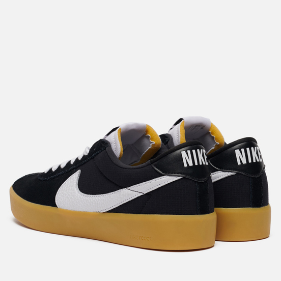 Мужские кроссовки Nike SB Bruin React Black/White/Black/Gum Light Brown