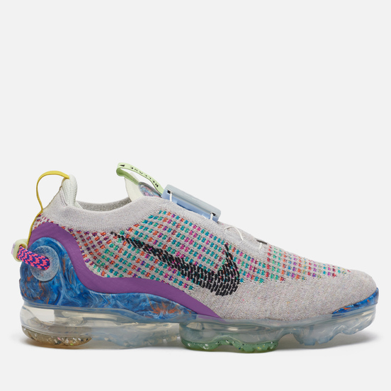 Мужские кроссовки Nike Air Vapormax 2020 Flyknit Pure Platinum/Black/Multi-Color