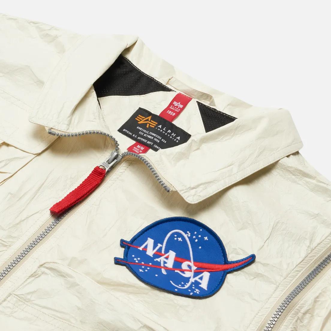 Alpha Industries Мужская куртка бомбер NASA Evo