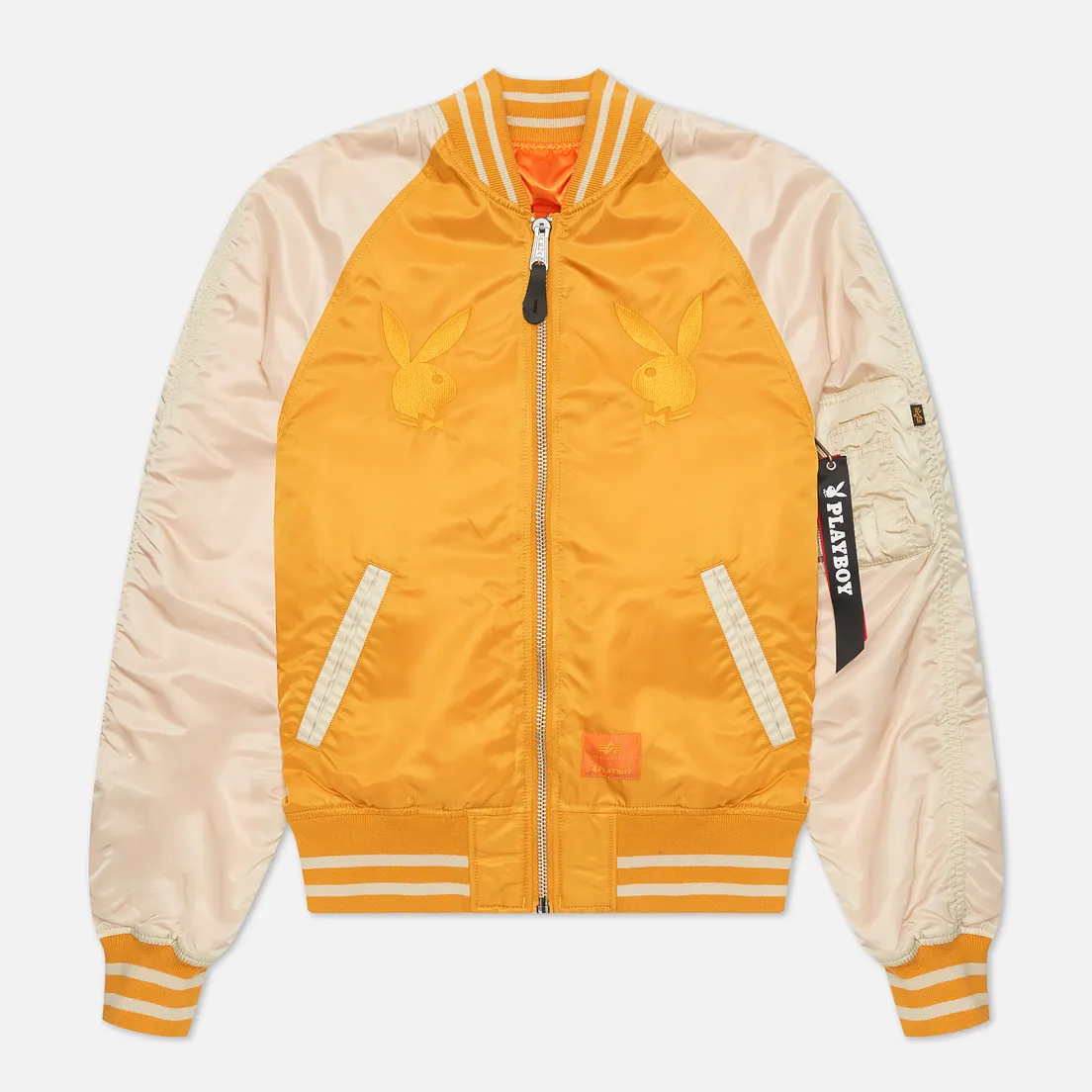 Alpha Industries Мужская куртка бомбер x Playboy Bunny Retro Logo