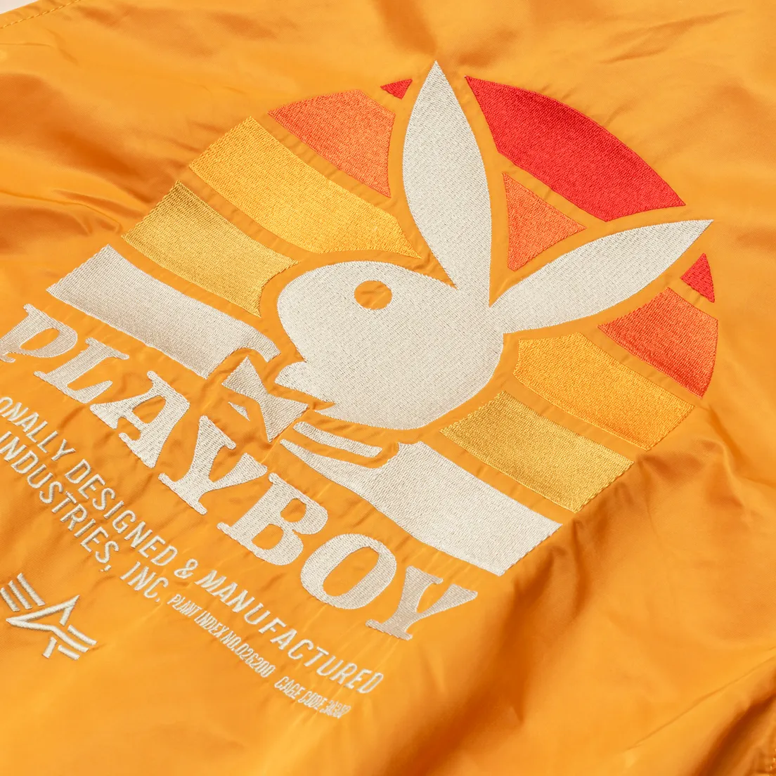 Alpha Industries Мужская куртка бомбер x Playboy Bunny Retro Logo