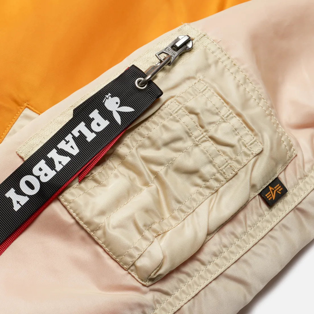 Alpha Industries Мужская куртка бомбер x Playboy Bunny Retro Logo