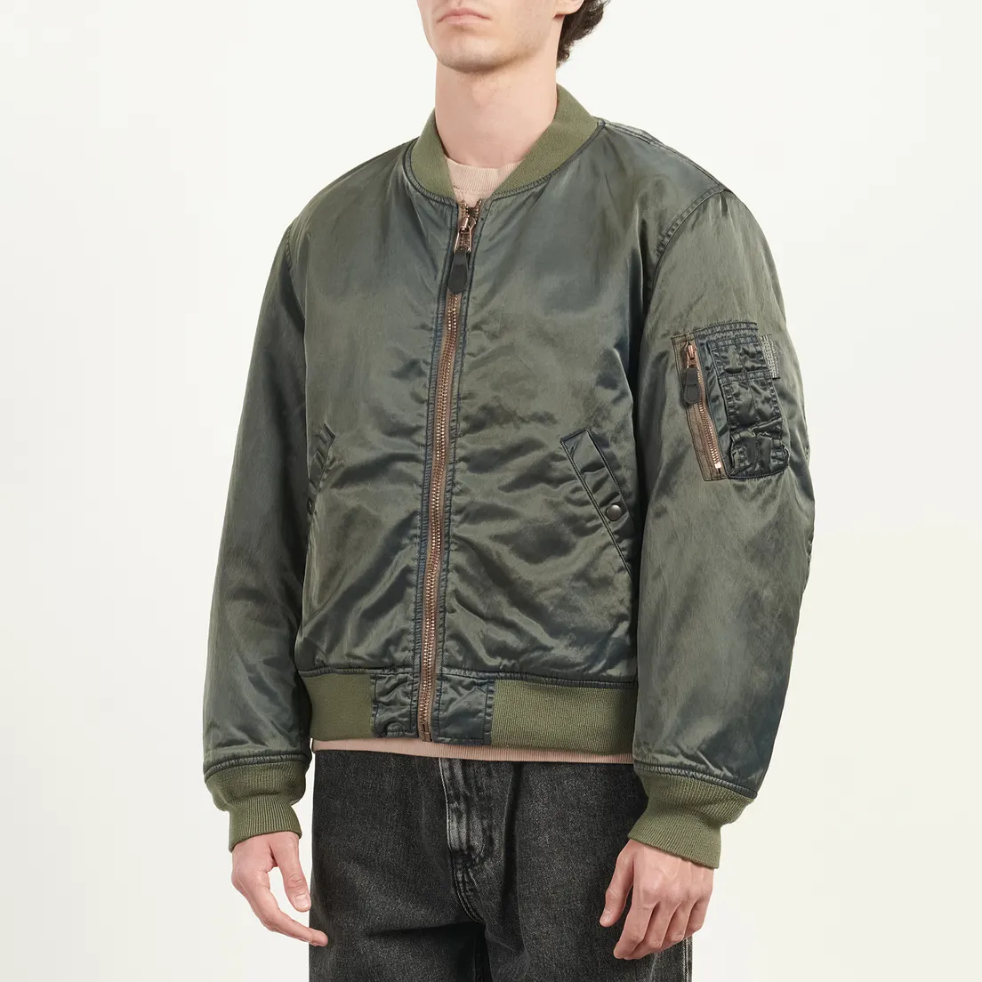 Alpha Industries Мужская куртка бомбер x TNT MA-1 Flight