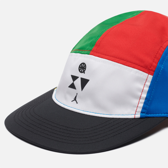 Кепка Jordan AW84 Quai 55 White/University Red/Green Strike