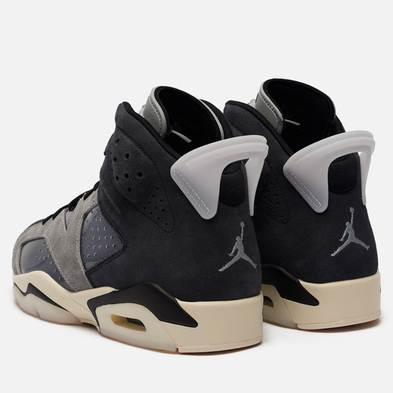 Женские кроссовки Jordan Air Jordan 6 Retro Black/Chrome/Light Smoke Grey/Sail