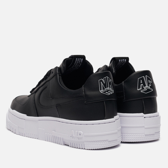 Женские кроссовки Nike Air Force 1 Low Pixel Black/Black/White/Black