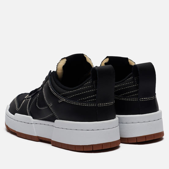 Мужские кроссовки Nike Wmns Dunk Low Disrupt Black/Black/Fossil/Gum Med Brown