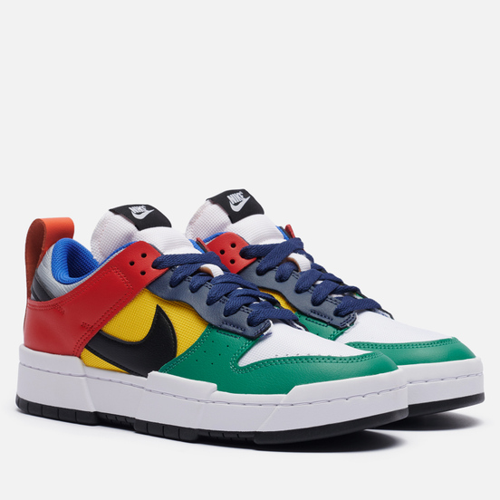 Женские кроссовки Nike Wmns Dunk Low Disrupt Wolf Grey/Black/Tour Yellow