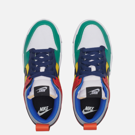 Женские кроссовки Nike Wmns Dunk Low Disrupt Wolf Grey/Black/Tour Yellow