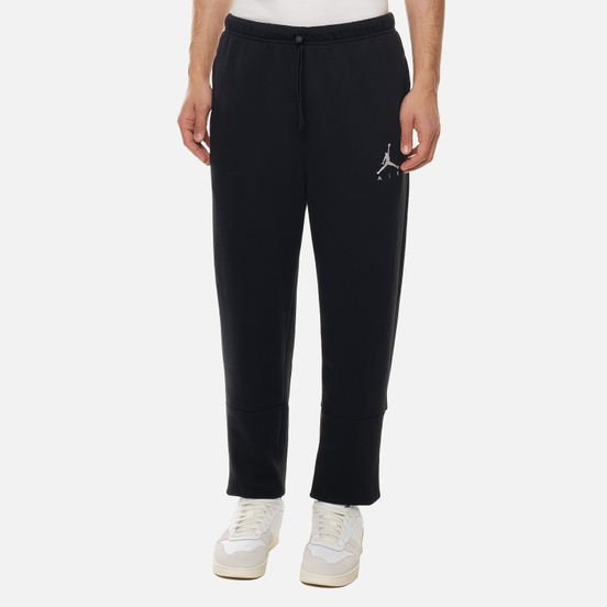 Мужские брюки Jordan Jumpman Air Fleece Black/Black/Black/White