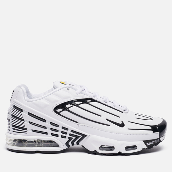 Мужские кроссовки Nike Air Max Plus III Leather White/Black/White/Chile Red