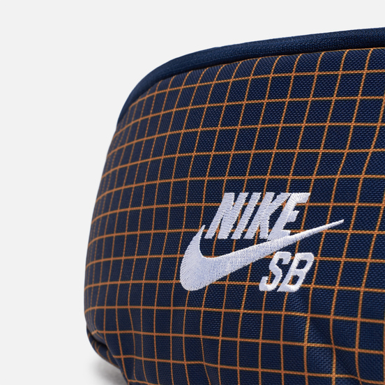 Сумка на пояс Nike SB Heritage Hip All Over Print Midnight Navy/Midnight Navy/White