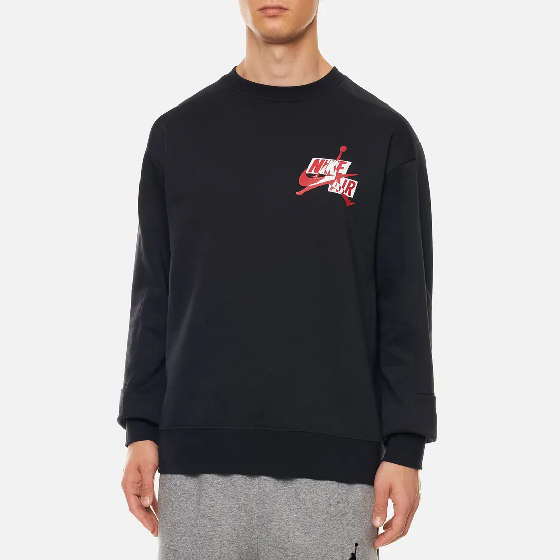 Jordan Мужская толстовка Jumpman Fleece Crew