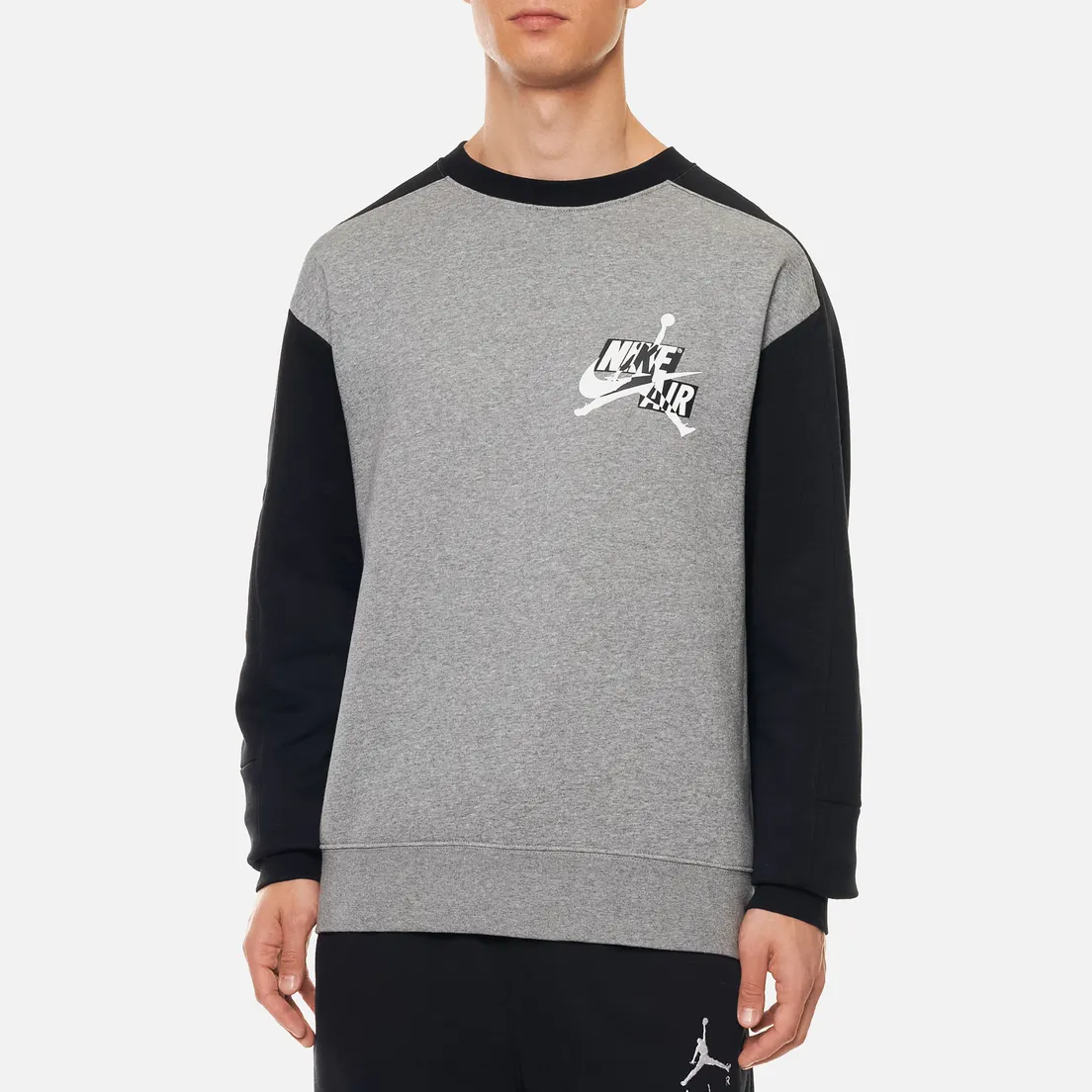 Jordan Мужская толстовка Jumpman Fleece Crew