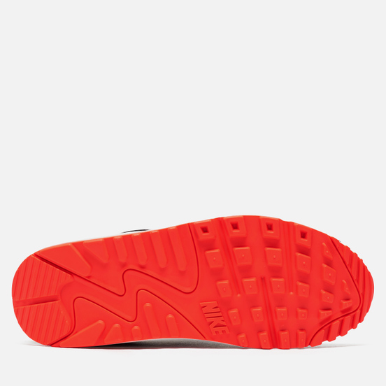 Женские кроссовки Nike Wmns Air Max 90 Worldwide Pack Black/Black/Flash Crimson/Green Strike