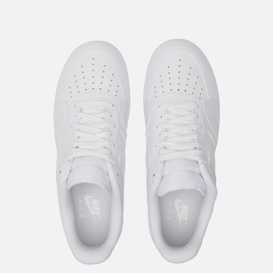 Мужские кроссовки Nike Air Force 1 07 LV8 Misplaced Swoosh White/White/White