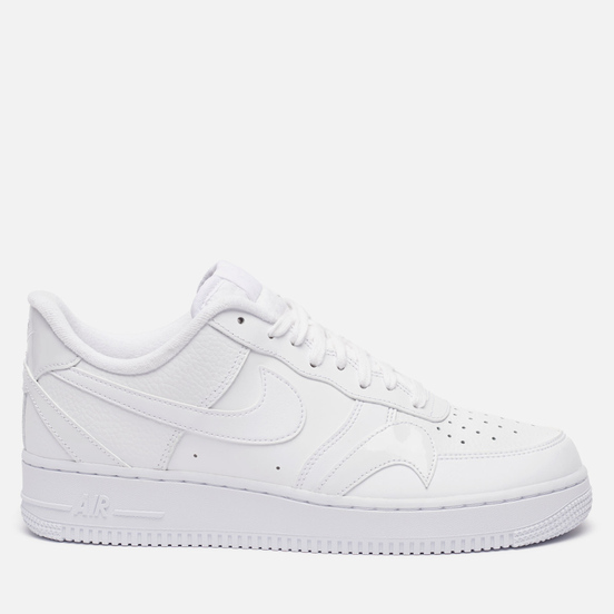 Мужские кроссовки Nike Air Force 1 07 LV8 Misplaced Swoosh White/White/White