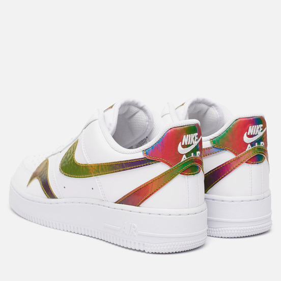 Мужские кроссовки Nike Air Force 1 07 LV8 Misplaced Swoosh White/Multi-Color/White