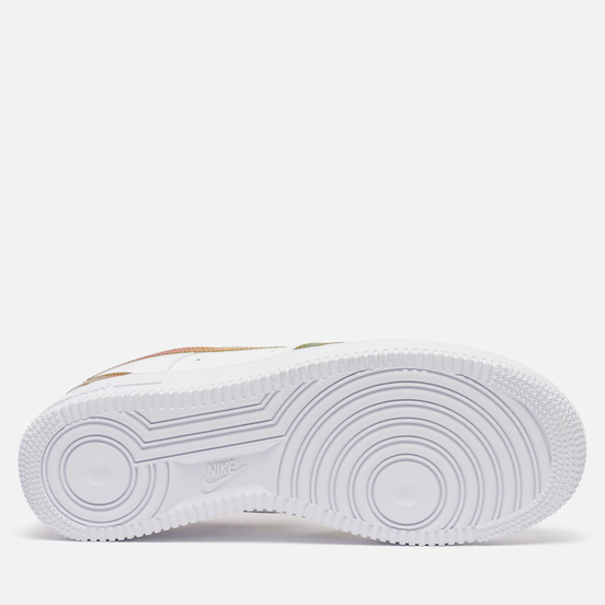 Мужские кроссовки Nike Air Force 1 07 LV8 Misplaced Swoosh White/Multi-Color/White