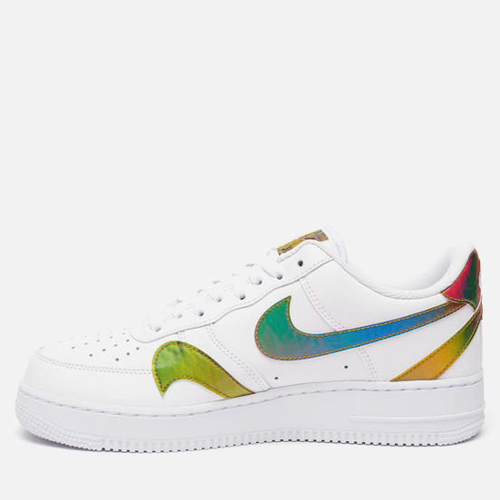 Мужские кроссовки Nike Air Force 1 07 LV8 Misplaced Swoosh White/Multi-Color/White