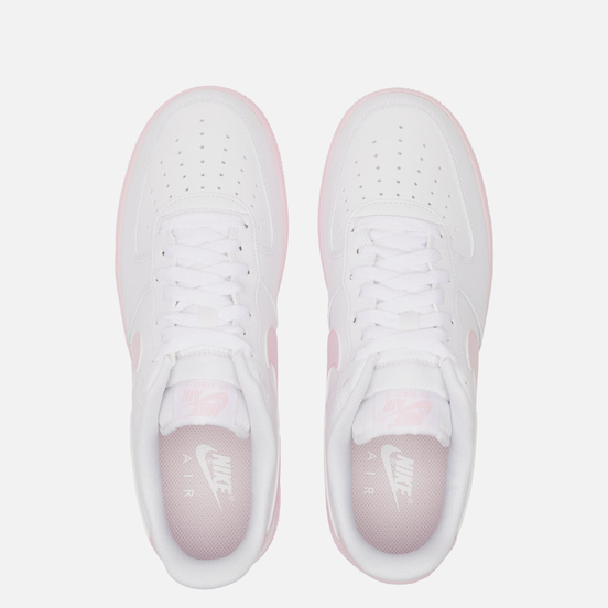 Мужские кроссовки Nike Air Force 1 Low Midsole White/Pink Foam