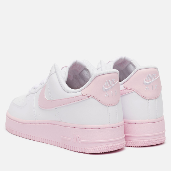 Мужские кроссовки Nike Air Force 1 Low Midsole White/Pink Foam