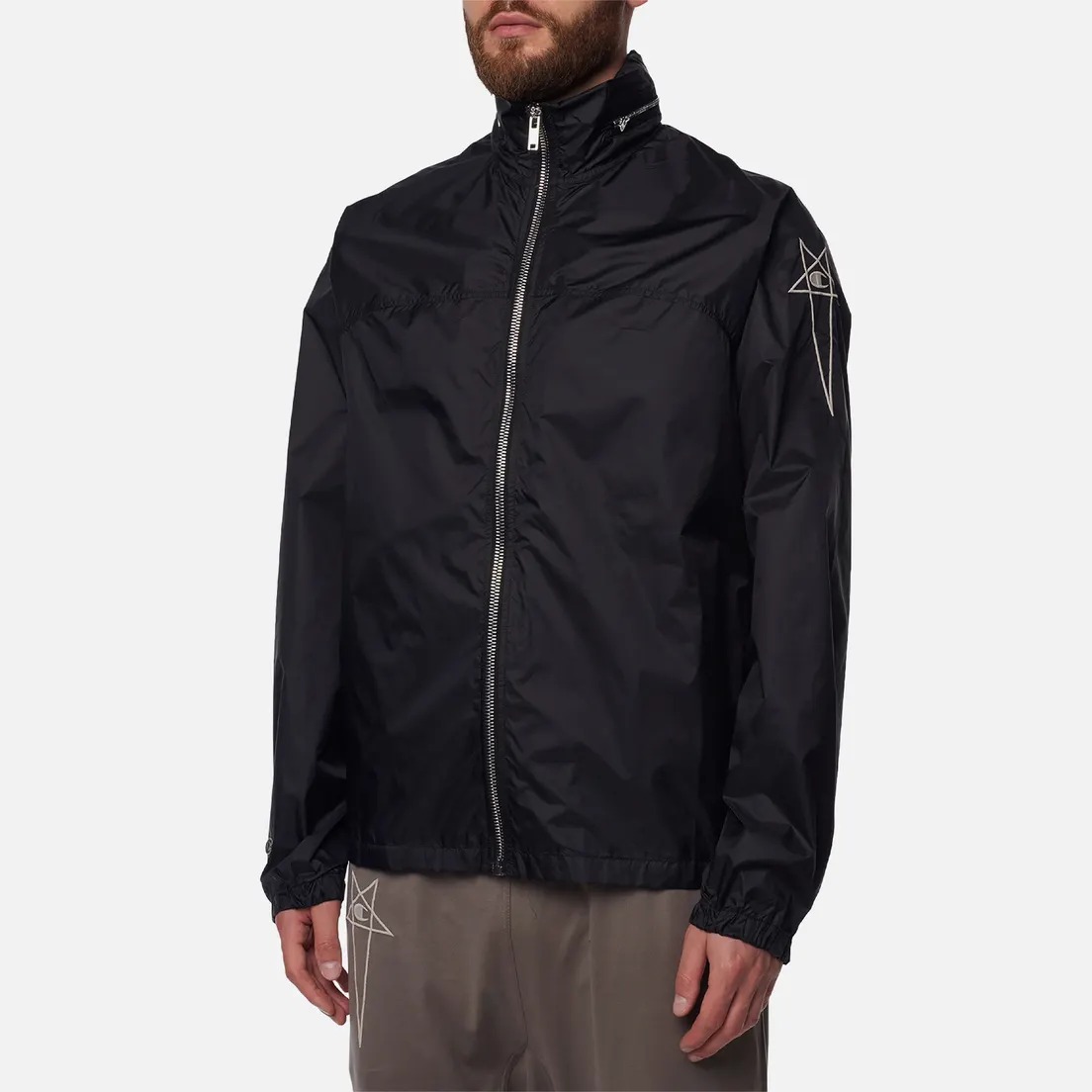 Rick Owens Мужская куртка ветровка x Champion Mountain Windbreaker Nylon