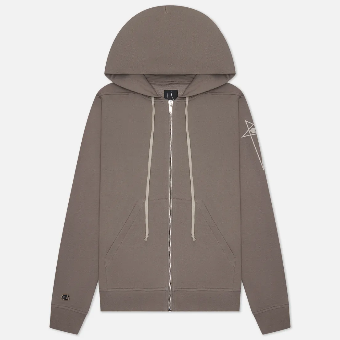 Rick Owens Мужская толстовка x Champion Jason's Hoodie Felpa