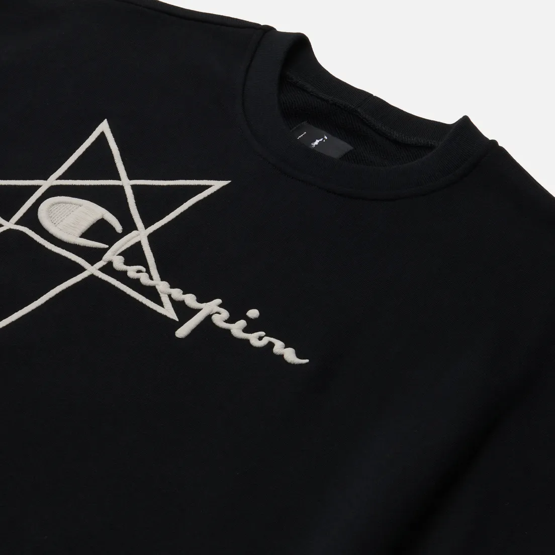 Rick Owens Мужская толстовка x Champion Pullover Felpa