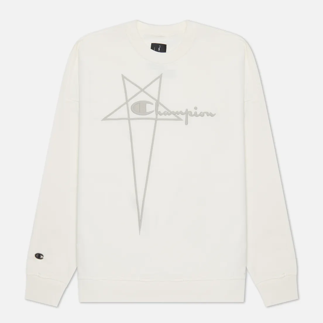 Rick Owens Мужская толстовка x Champion Pullover Felpa