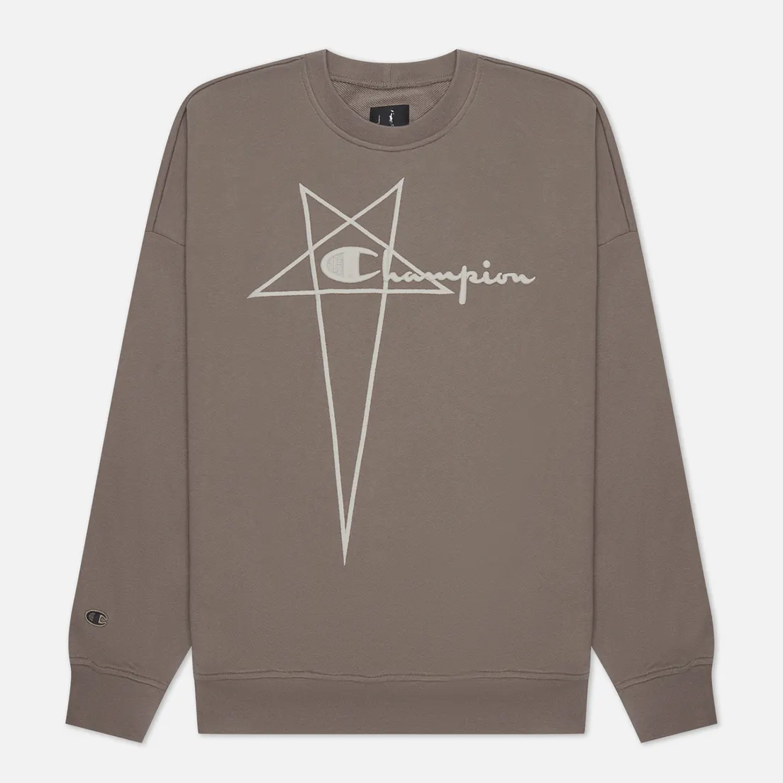 Rick Owens Мужская толстовка x Champion Pullover Felpa