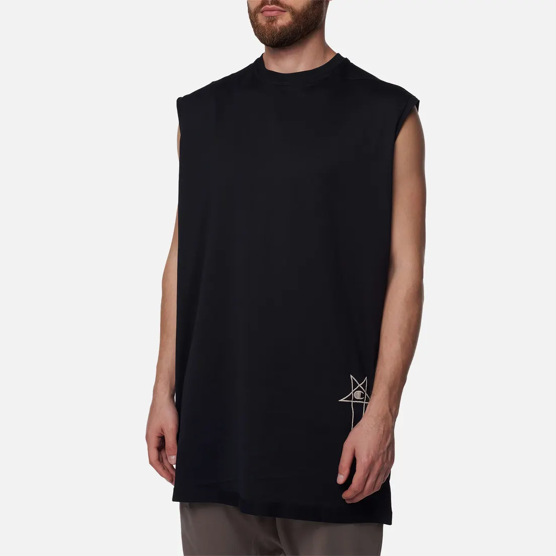 Rick Owens Мужская майка x Champion Tarp Jersey