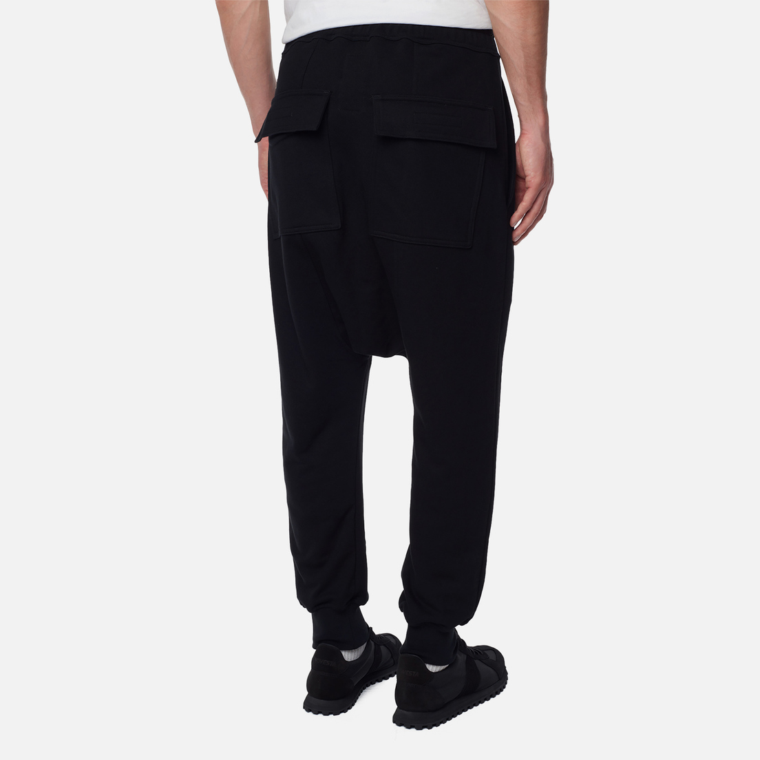 Rick Owens Мужские брюки x Champion Prisoner Drawstring Felpa
